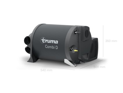 Topný systém truma Combi D 4 s panelem iNet X IV