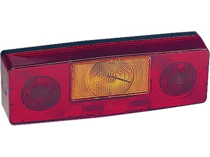 Směrové,brzdové,koncové světlo se zadním mlhovým světlem, pravé provedení, 12 V