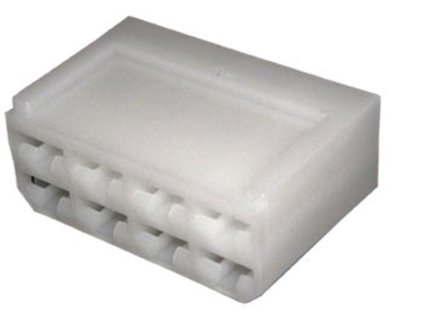 Kryt zástrčky 6.3 mm 8x