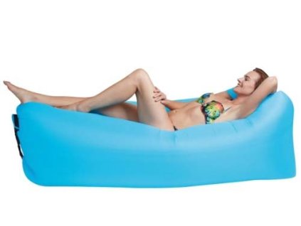 vzduchovy sedaci vak modry