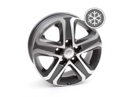 hlinikovy disk gsm6 lesteny leskly antracit