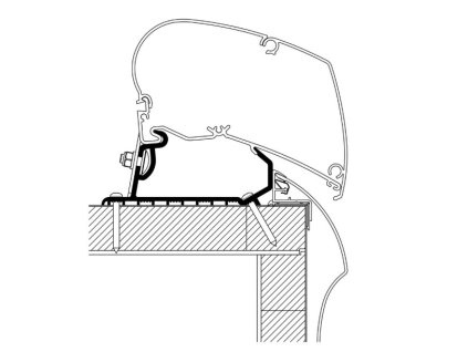 adapter fiat ducato od 07 2006 pre dlzku 35 4 m