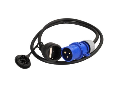 adapterovy kabel cee schuko