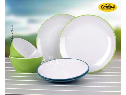 melaminovy riad jungle 6 dielov pre 2 osoby