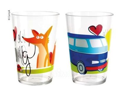 farebne detske pohare na pitie v suprave 2 ks