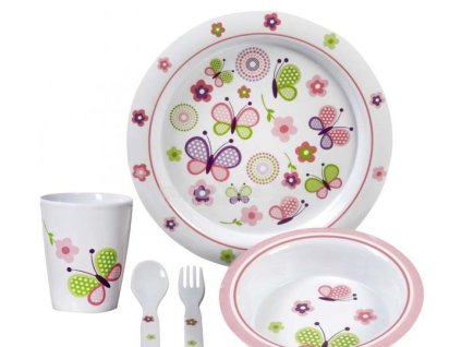 melaminovy set butterfly kids pre dievcata