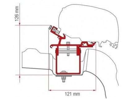 kit vw crafterman l3 h3 od 2017 bez stresnej listy
