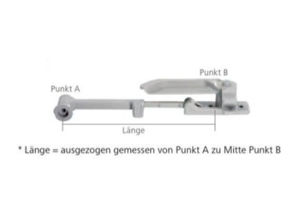 automaticka podpera pre s6 okna 280 mm