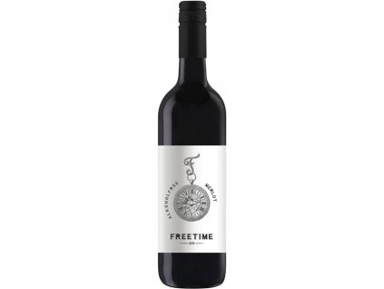Freetime - Merlot 0,75L nealkoholické víno
