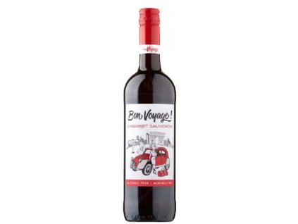 Bon Voyage - Cabernet Sauvignon 0,75L nealkoholické víno