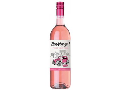 Bon Voyage - Pinot Noir Rosé 0,75L nealkoholické víno