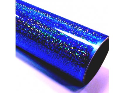 fantasy sequins royal blue prime tmave modra folie 001