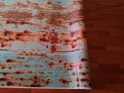 3d folie imitace rezaveho plechu rusty camouflage vinyl car body film typ03 003