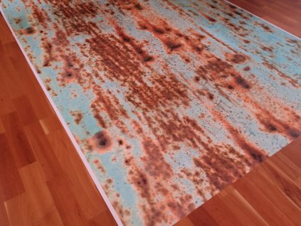 3d folie imitace rezaveho plechu rusty camouflage vinyl car body film typ03 006