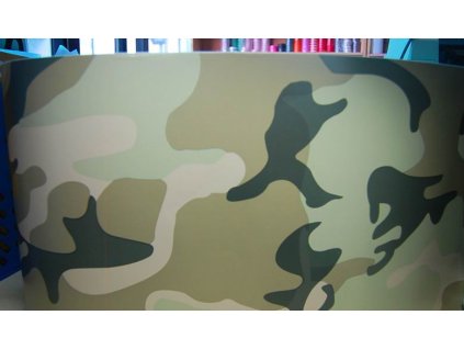 152cm x 30m CAMOUFLAGE FOLIE 3D ŠEDÁ tvarovatelná