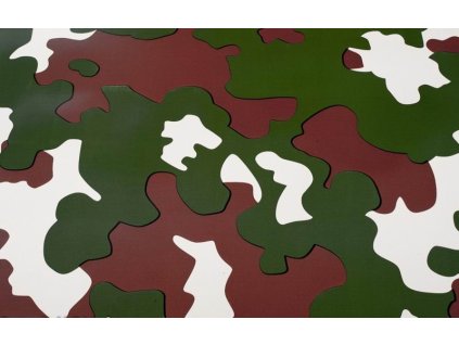 152cm x 1m CAMOUFLAGE FOLIE 3D ZELENÁ tvarovatelná