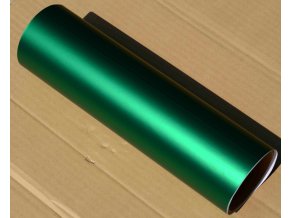 152cm x 3,5m ZELENÁ MATNÁ CHROM FOLIE 3D tvarovatelná