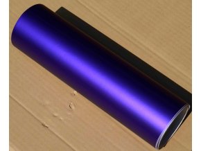 152cm x 2m FIALOVÁ MATNÁ CHROM FOLIE 3D tvarovatelná