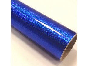 fantasy 1 4 mosaic royal blue tmave modra folie s holografickym efektem 001
