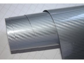 carbon 5d karbon stribrna silver wrap vinyl 001