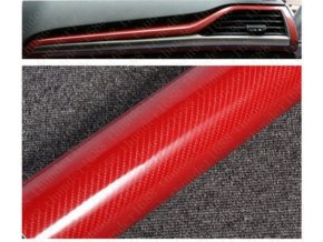 carbon 5d karbon cervena red wrap vinyl 003