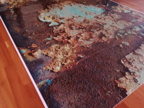 3d folie imitace rezaveho plechu rusty camouflage vinyl car body film typ17 002