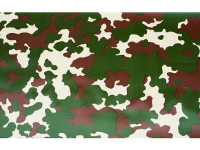 152cm x 10m CAMOUFLAGE FOLIE 3D ZELENÁ tvarovatelná