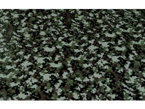 152cm x 4m CAMOUFLAGE FOLIE 3D ARMY tvarovatel0á