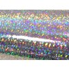 Fantasy sequins silver PRIME, holograficka stribrna folie 002