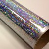 Fantasy sequins silver PRIME, holograficka stribrna folie