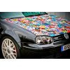 25cm x 25cm STICKER BOMB GRAFFITI FOLIE 3D tvarovatelná