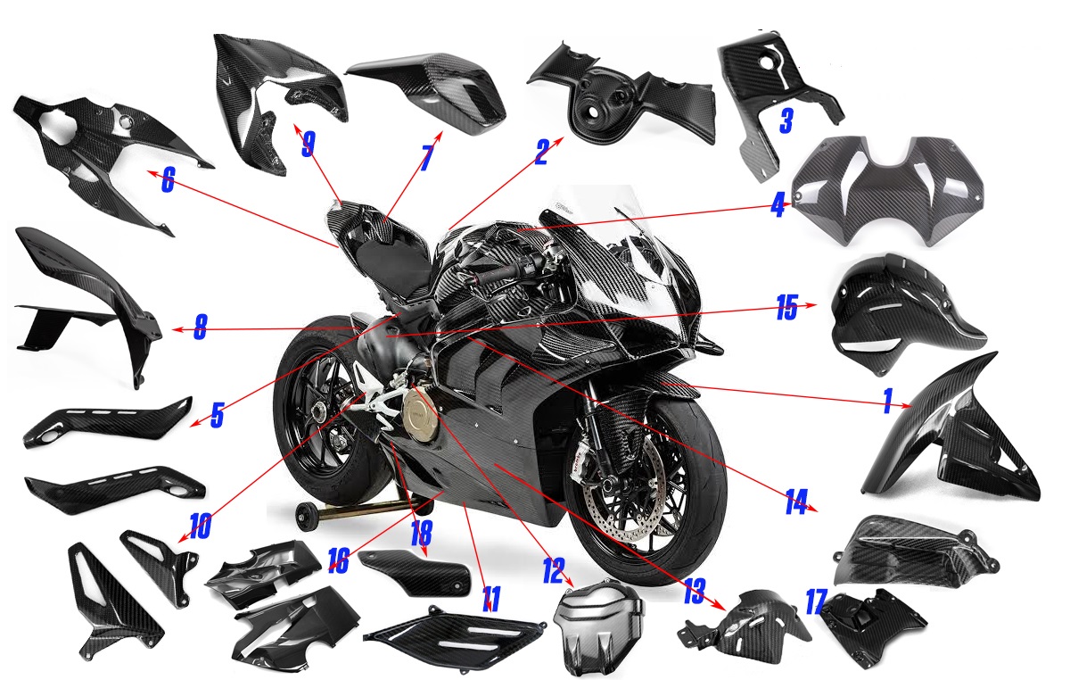 Montáž  karbon dílů