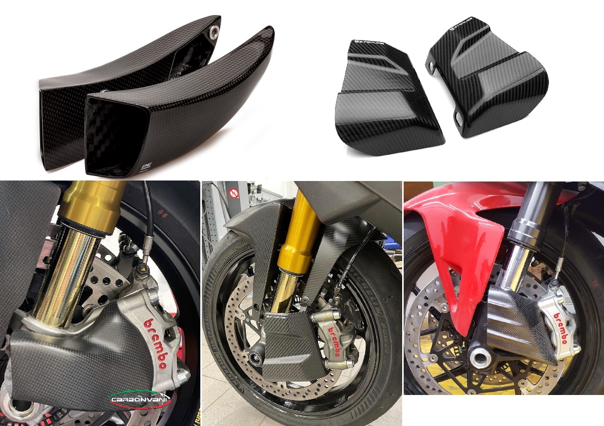 Chladící náfuky brzd