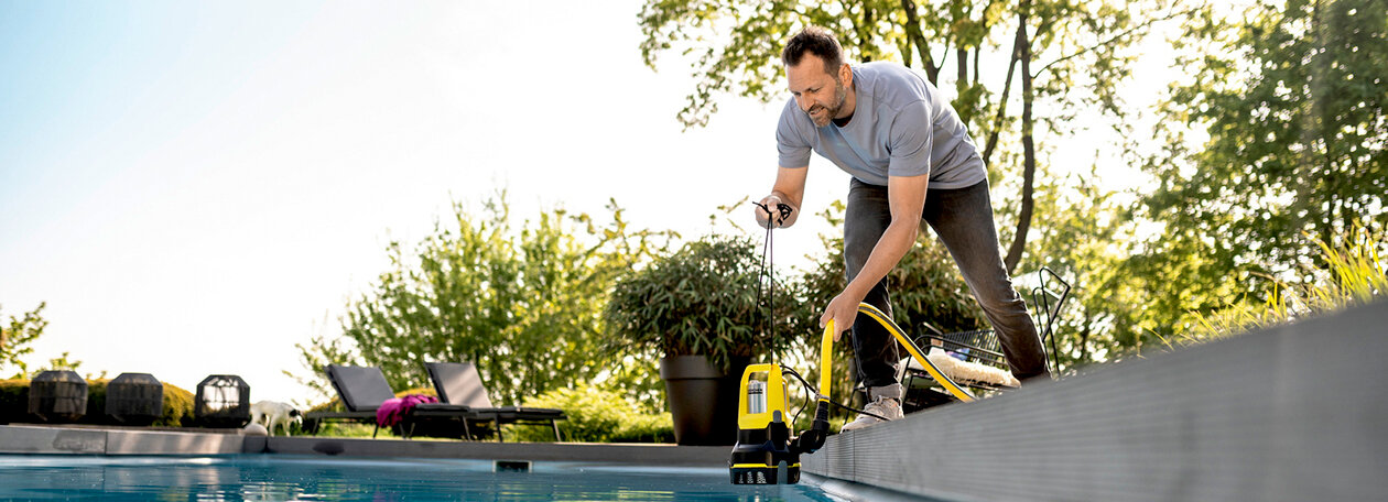 Oblasti použitia ponorných čerpadiel Kärcher
