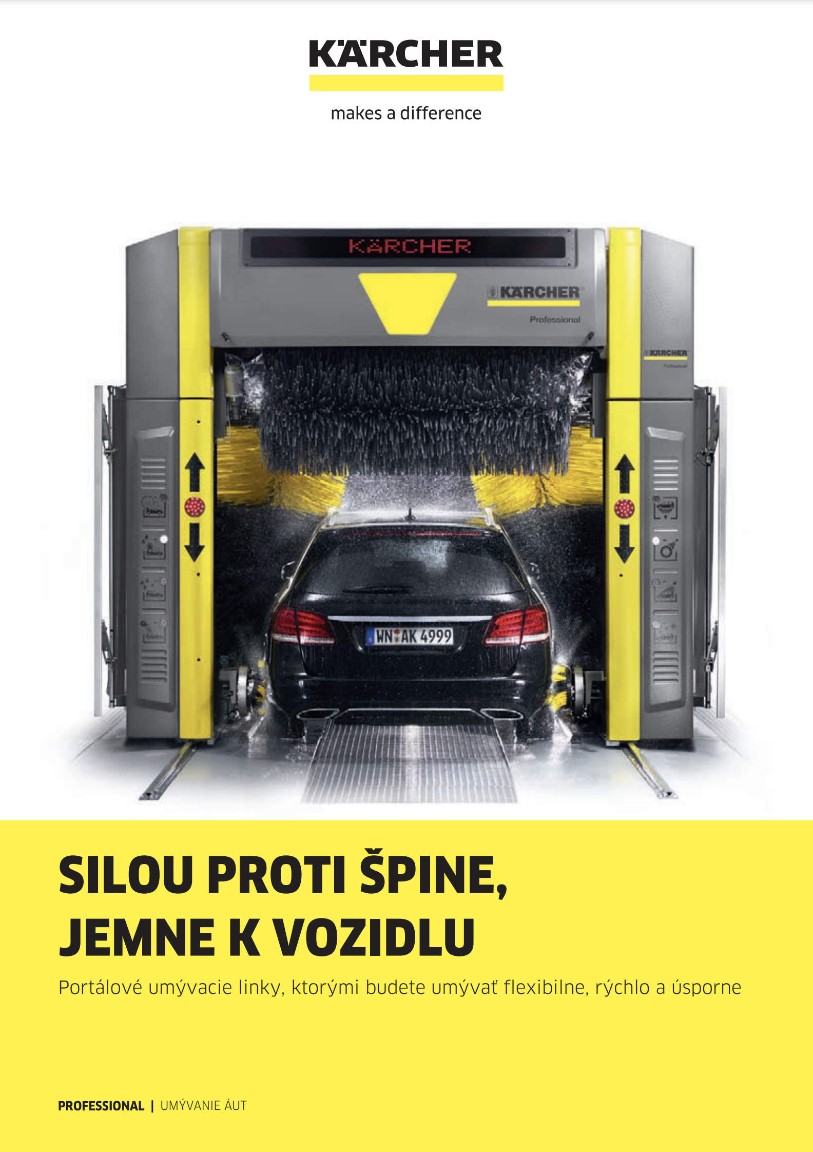 Silou proti špine, jemne k vozidlu