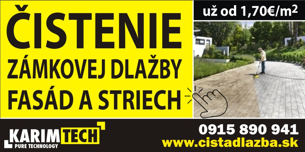 Čistenie a obnova zámkovej dlažby