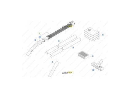 Náhradní díly MV 5 - Příslušenství (Epizoda 10-Přepínatelná hubice pro mokro-suché vysávání)