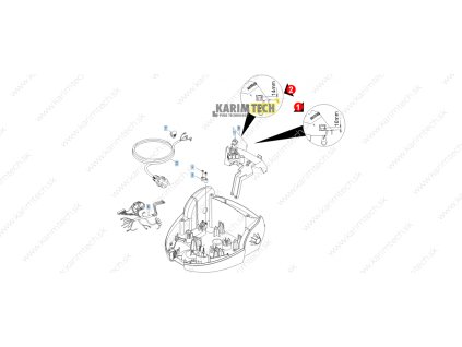 SC 1202 EU - Electrics (Diel 2-kabel s konektorem)