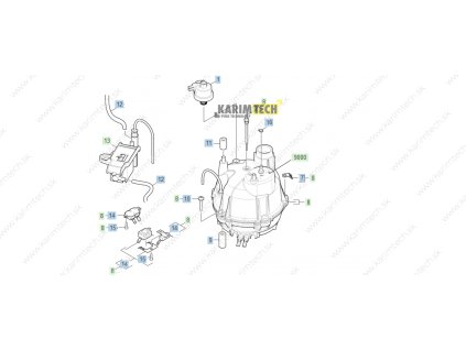 SC 2.500 C EU - Boiler (Diel 9-tlaková nádoba 230V)