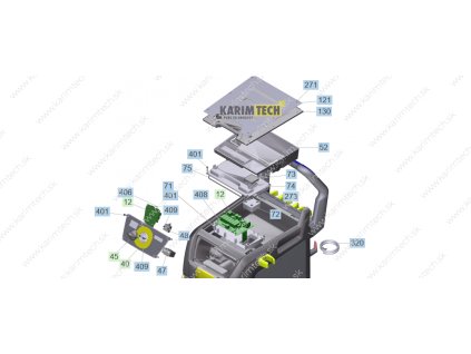 SGV 85 EU 1.092-010.0 - Díly komplet (Diel 124-Plech zadní díl kompl.)