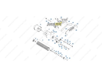 BR 4010C Adv - Transmission (Diel 6-dílný odstraňovač závitů)