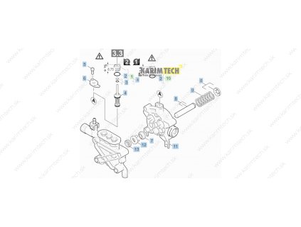 HDS 501 C EU - Piston (Epizoda sADA 100 ČERPADEL (D5,7))