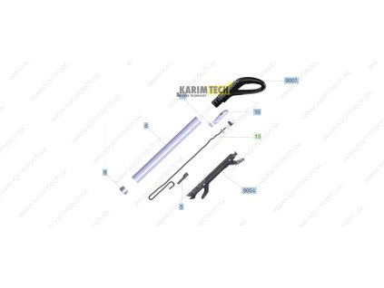 FC 5 EU - Hand grip (Diel 9003-Ruční rukojeť černá pro výměnu)