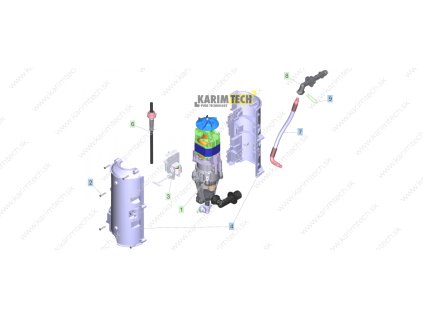 Náhradní díly Kärcher K 3 Premium Full Control Car Home - Cerpadlo (Diel 50-sada těsnění náhradních dílů)