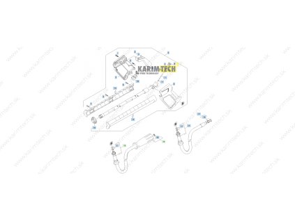 HDS 511 U EU - Hand trigger gun (Diel 3-páka)