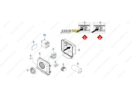 HDS 515 UX EU - Electric box (Diel 9-Plech)