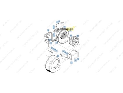 HDS 555 C - Blower (Diel 14-Veko)
