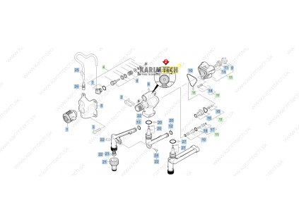 K 4 Compact (1.637-310.0) - pumpset2 (Diel 1-Adaptér kliky)