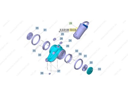 VC 3 - díly (Epizoda 30-HEPA 13 filter pre VC 3)