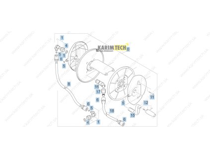 K 550 M - hose reel2 (Diel 0-JEHLOVÝ BUBEN -NT)